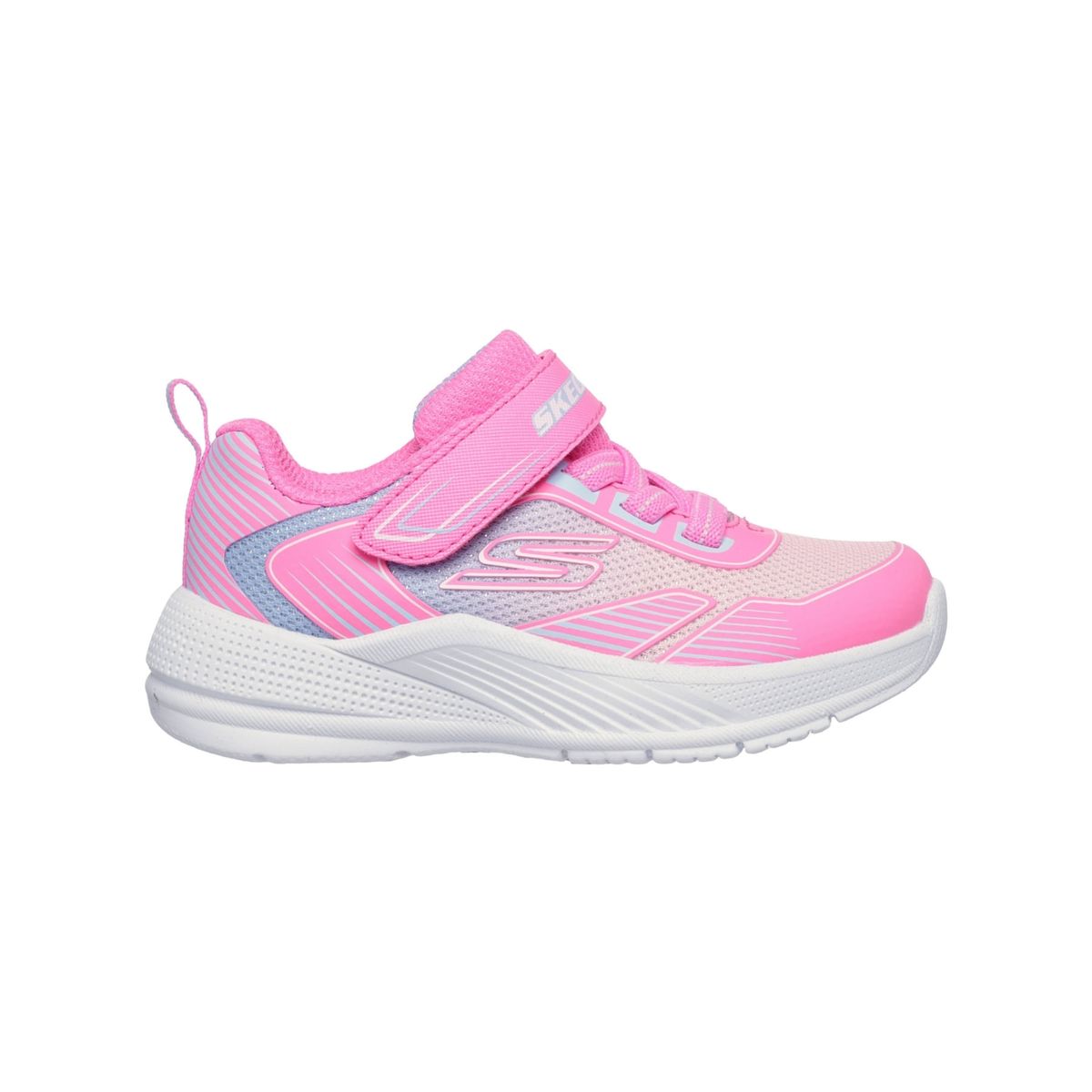 SKECHERS - Tenis Skechers Niña Microspec Advance Velcro Color Rosa
