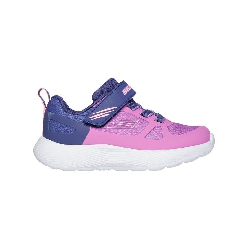 SKECHERS - Tenis Skechers Niña Dyna-Lite Velcro Color Rosa Morado