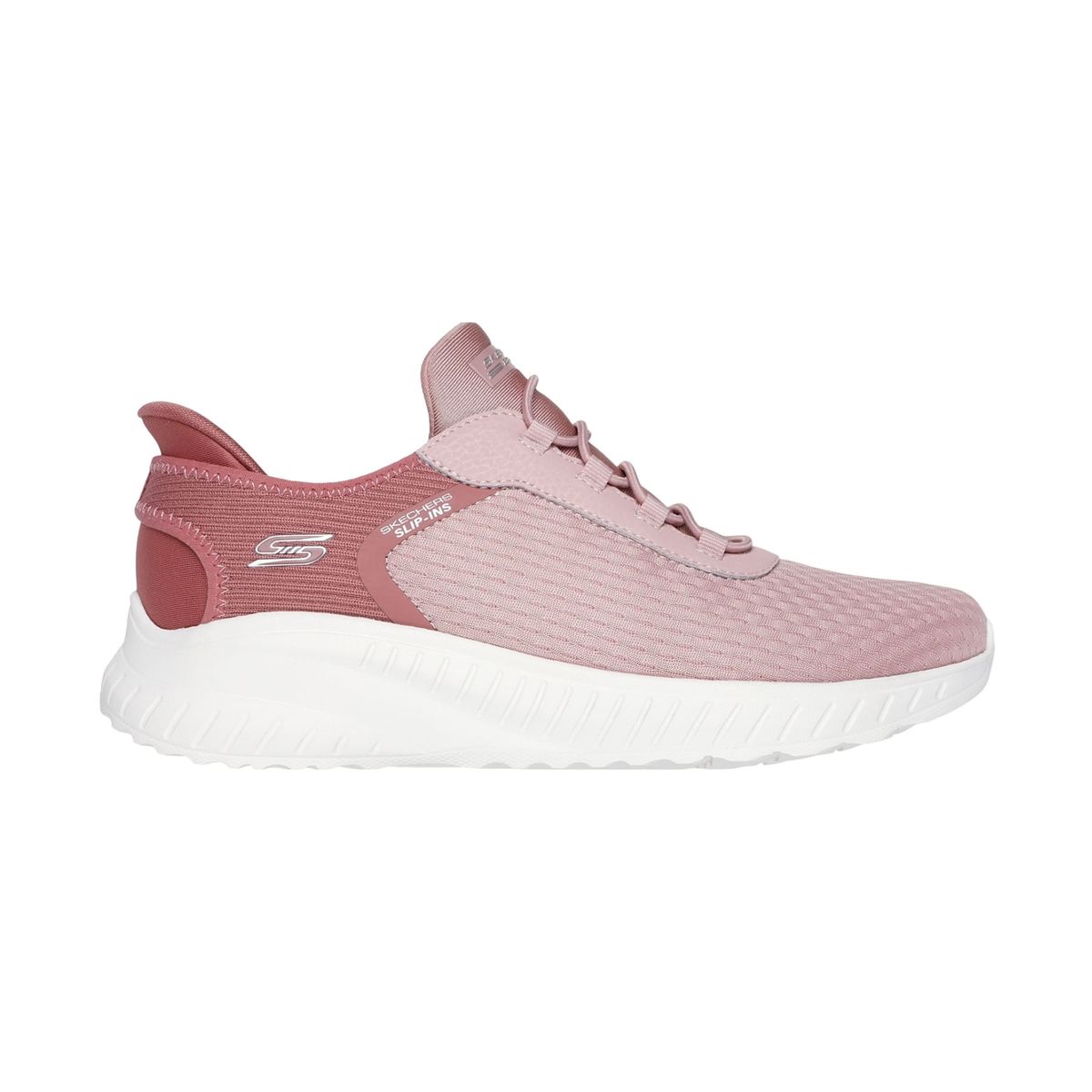SKECHERS - Tenis Skechers Mujer Bobs Squad Chaos Slip-Ins Rosa