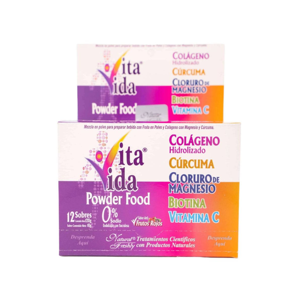 NATURAL FRESHLY - ALIMENTO CON COLAGENO+ FRUTAS + VITAMINA C X12 U VITA VIDA