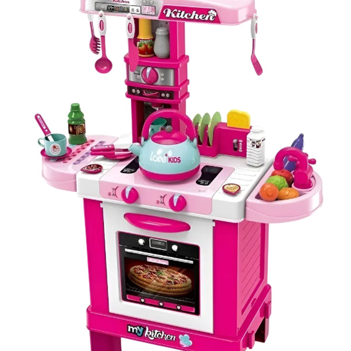 GENERICO - Cocina De Juguete Para Niñas Con luz Y Sonido Variado