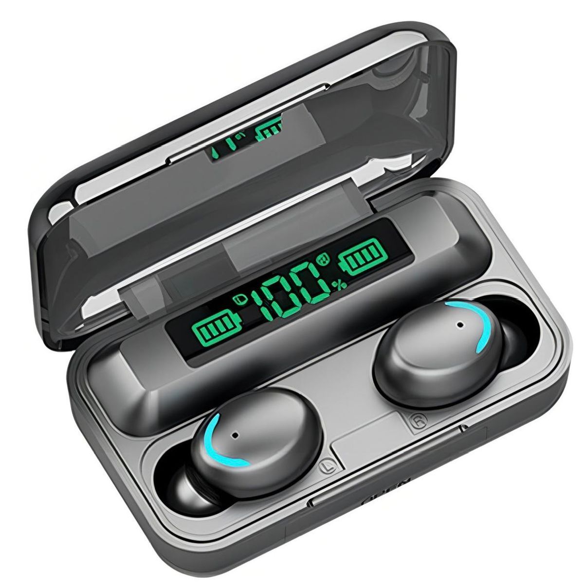 GENERICO - Auriculares Inalámbricos Bluetooth Larga Duración Negro