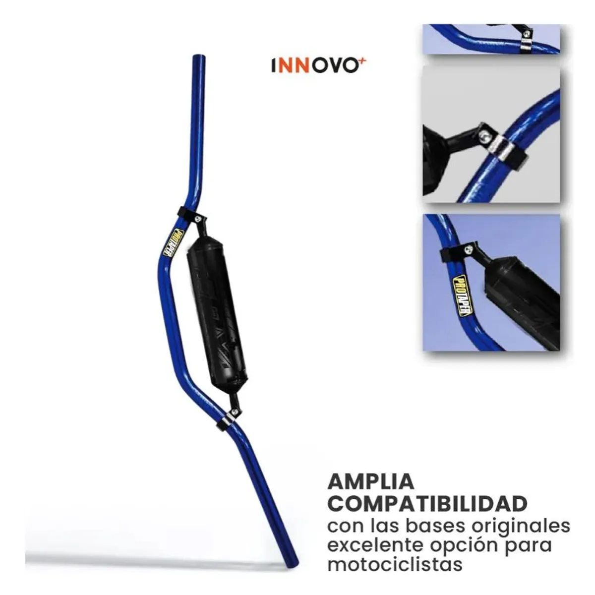 INNOVA - Manubrio Protaper Tubular 78 Bajo Puff Reforzada Universal Azul