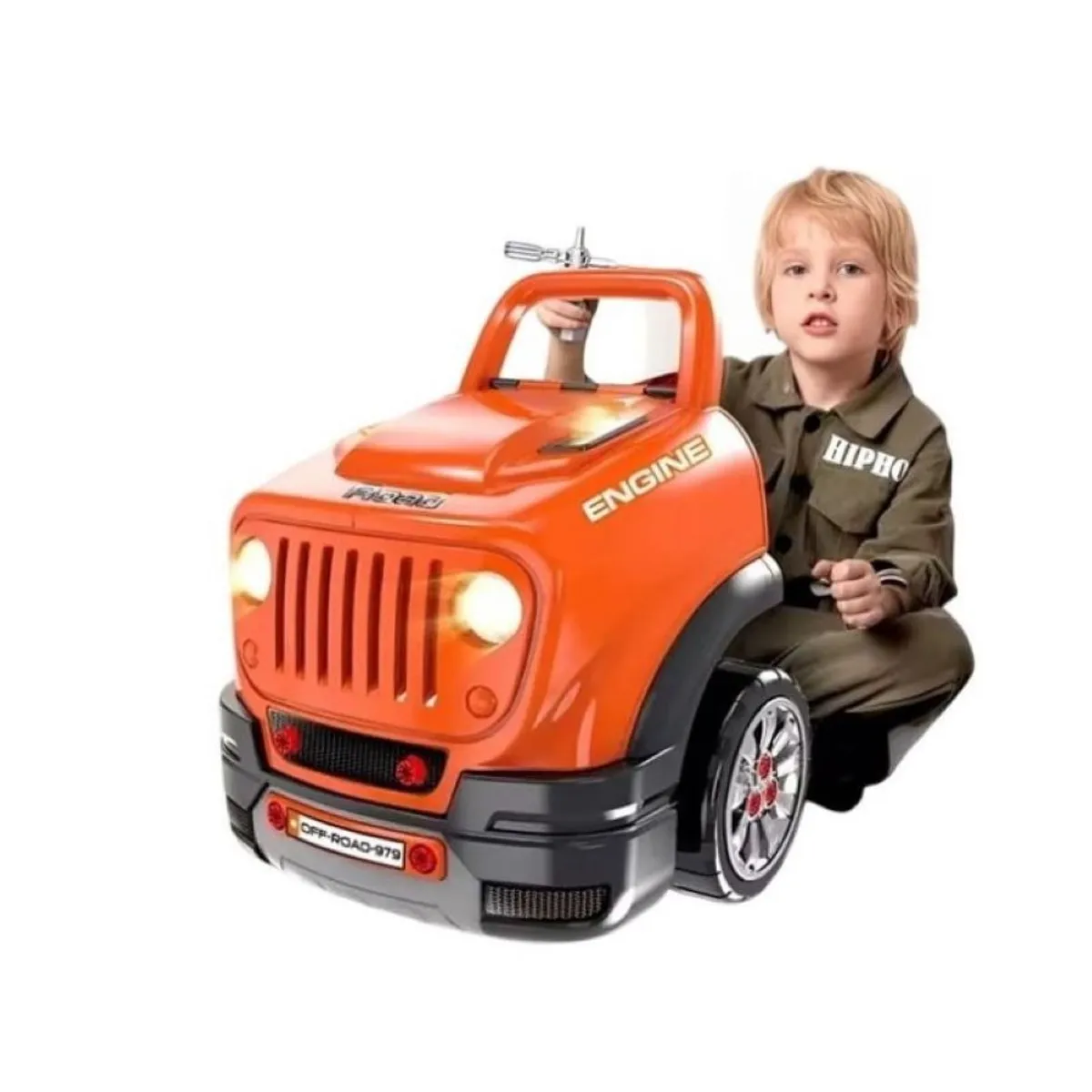 ZHOPI CO - Juguete Set Herramientas Mecanico Taller Camion Luz Sonido