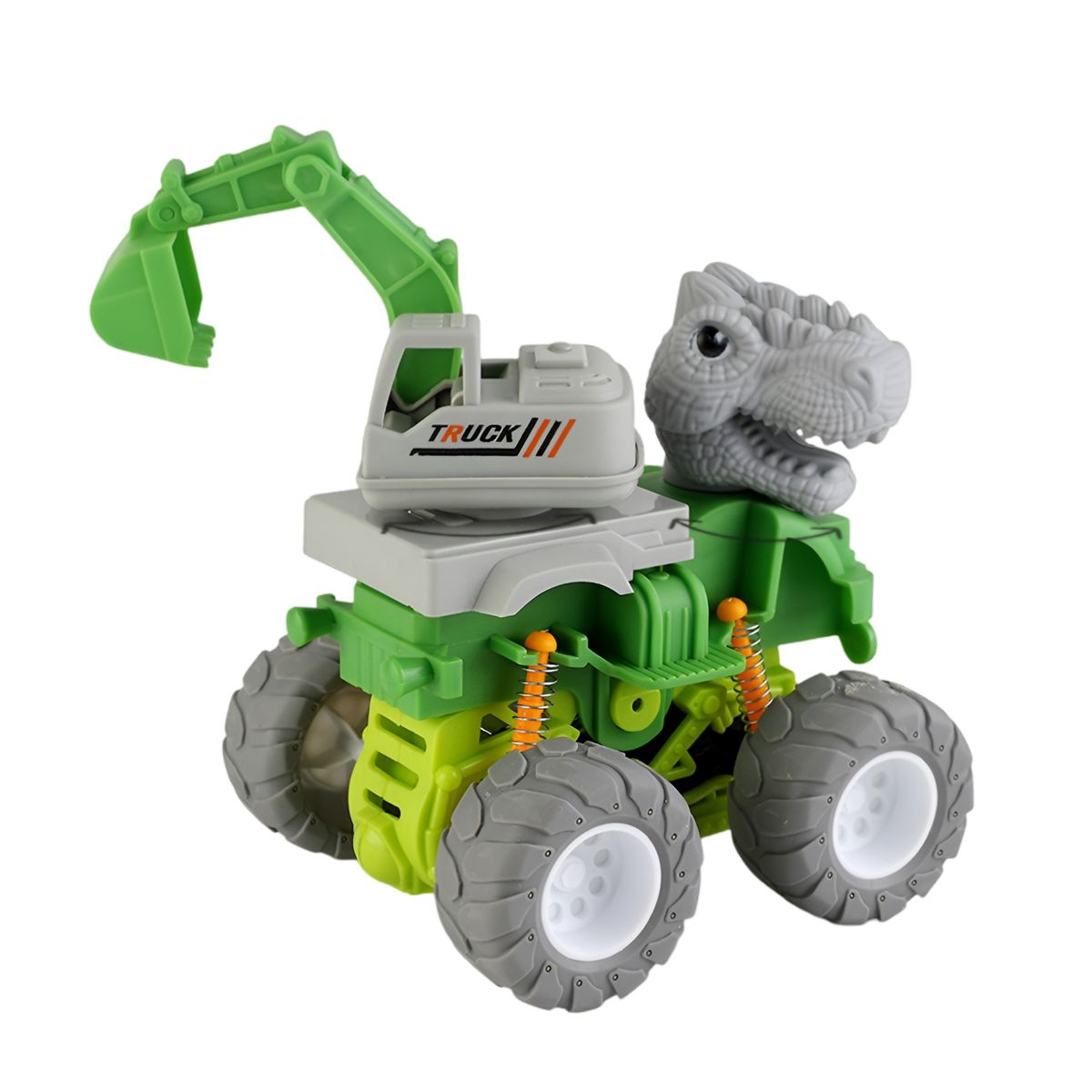 GENERICO - Camion Construccion Carroceria Dinosaurio Juguete Niños