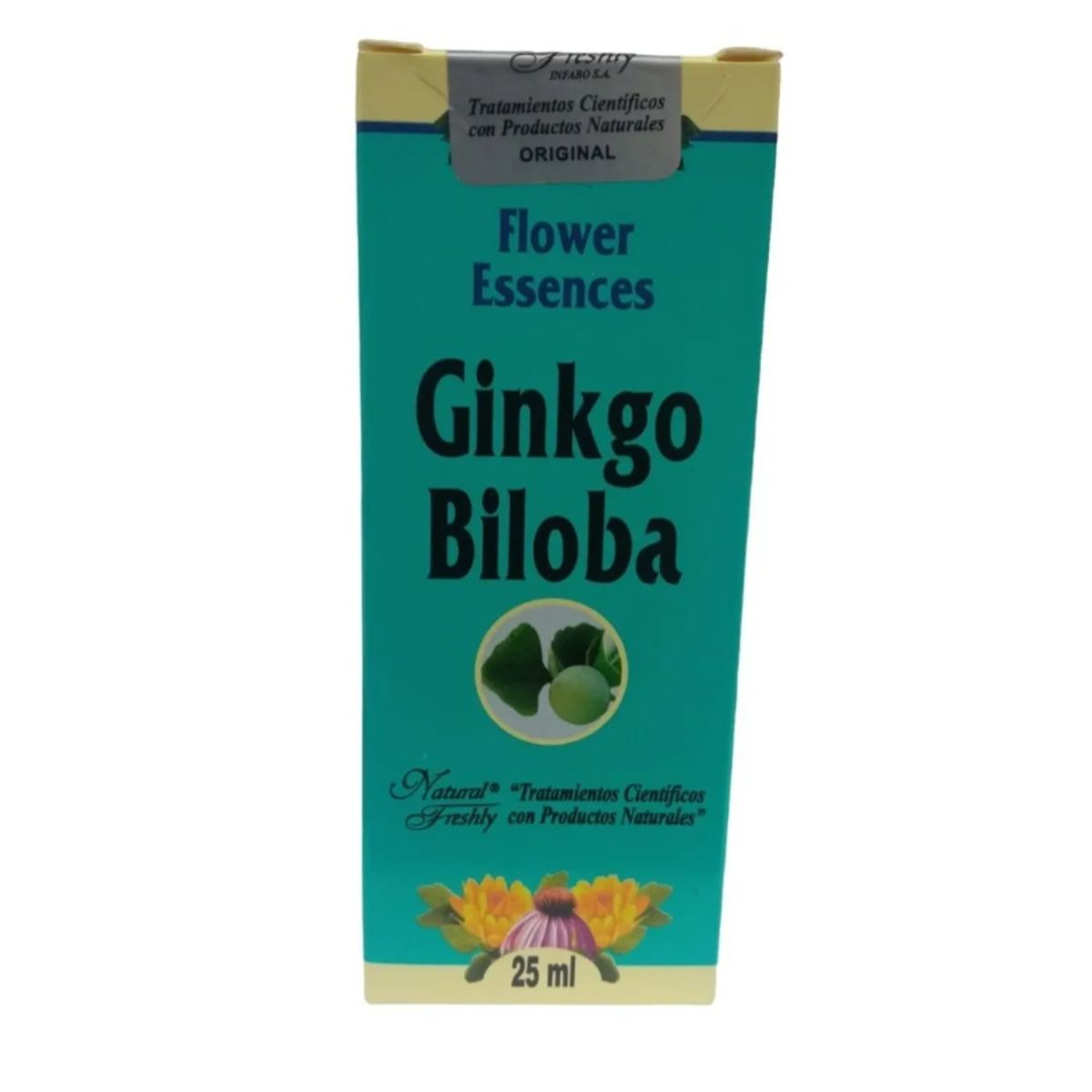 NATURAL FRESHLY - SUPLEMENTO CON GINKGO BILOBA X 25 ML. NATURAL FRESHLY