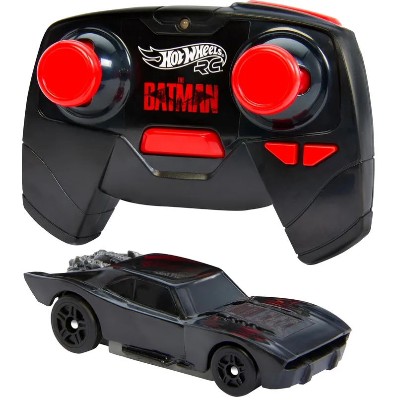 MATTEL - Batimóvil RC La Película Batman Escala 1-64 Hot Wheels