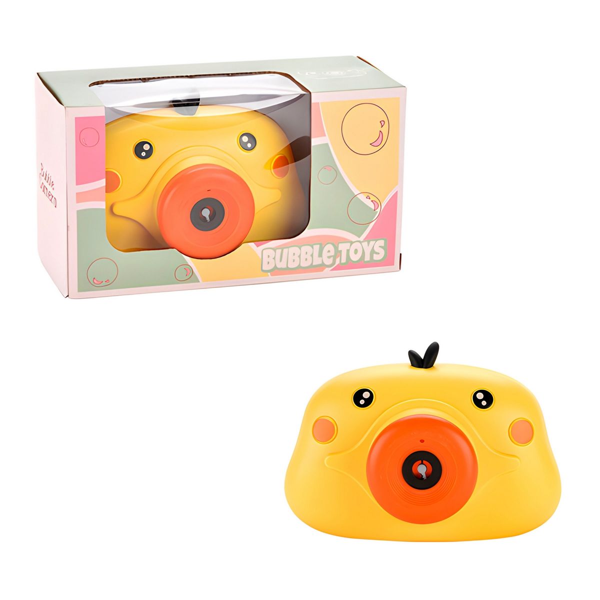 GENERICO - Camara Burbujera Pato Patico Automatica + Liquido Burbujero