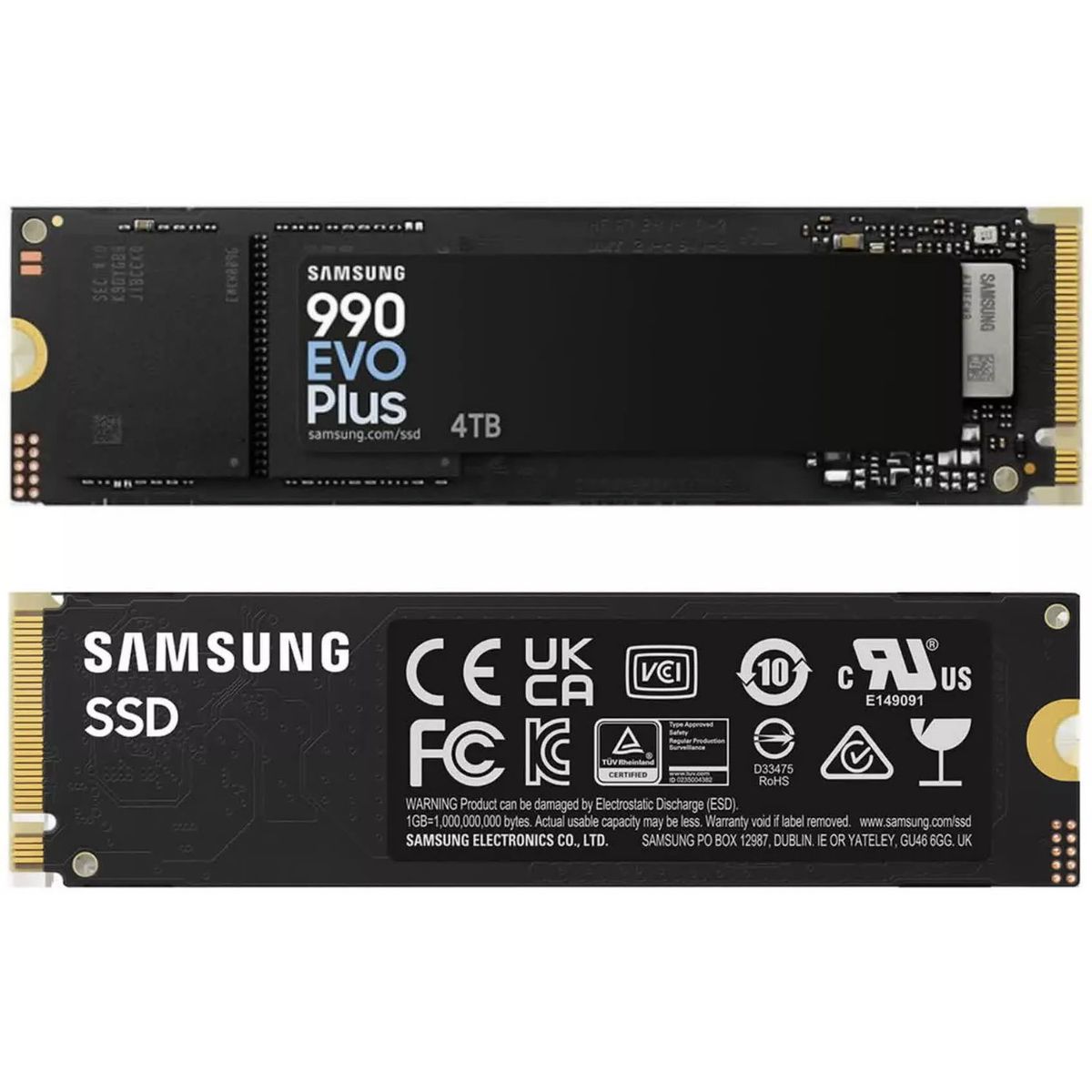 SAMSUNG - SSD NVMe M.2 4TB Samsung 990 EVO PLUS