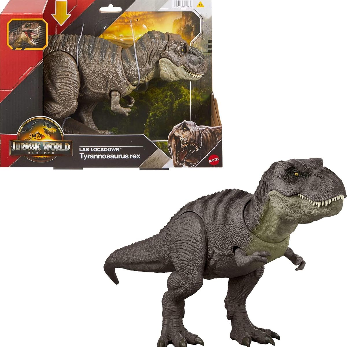 JURASSIC WORLD - Jurassic World Rebirth Tyrannosaurus Rex Lab Lockdown