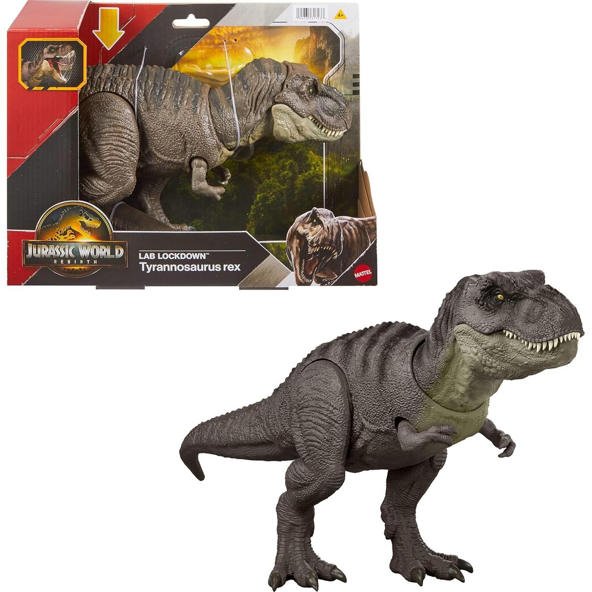 JURASSIC WORLD - Jurassic World Rebirth Tyrannosaurus Rex Lab Lockdown