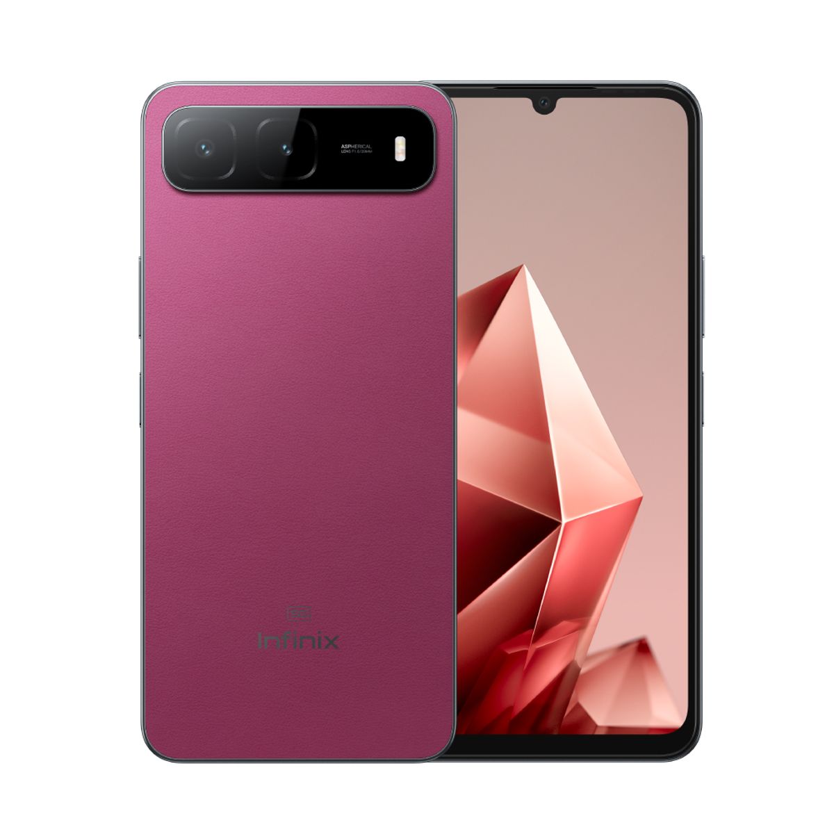 INFINIX - Celular Infinix Hot 60i 5g Nfc Dual Sim 256gb 8+8gb Ram Rojo