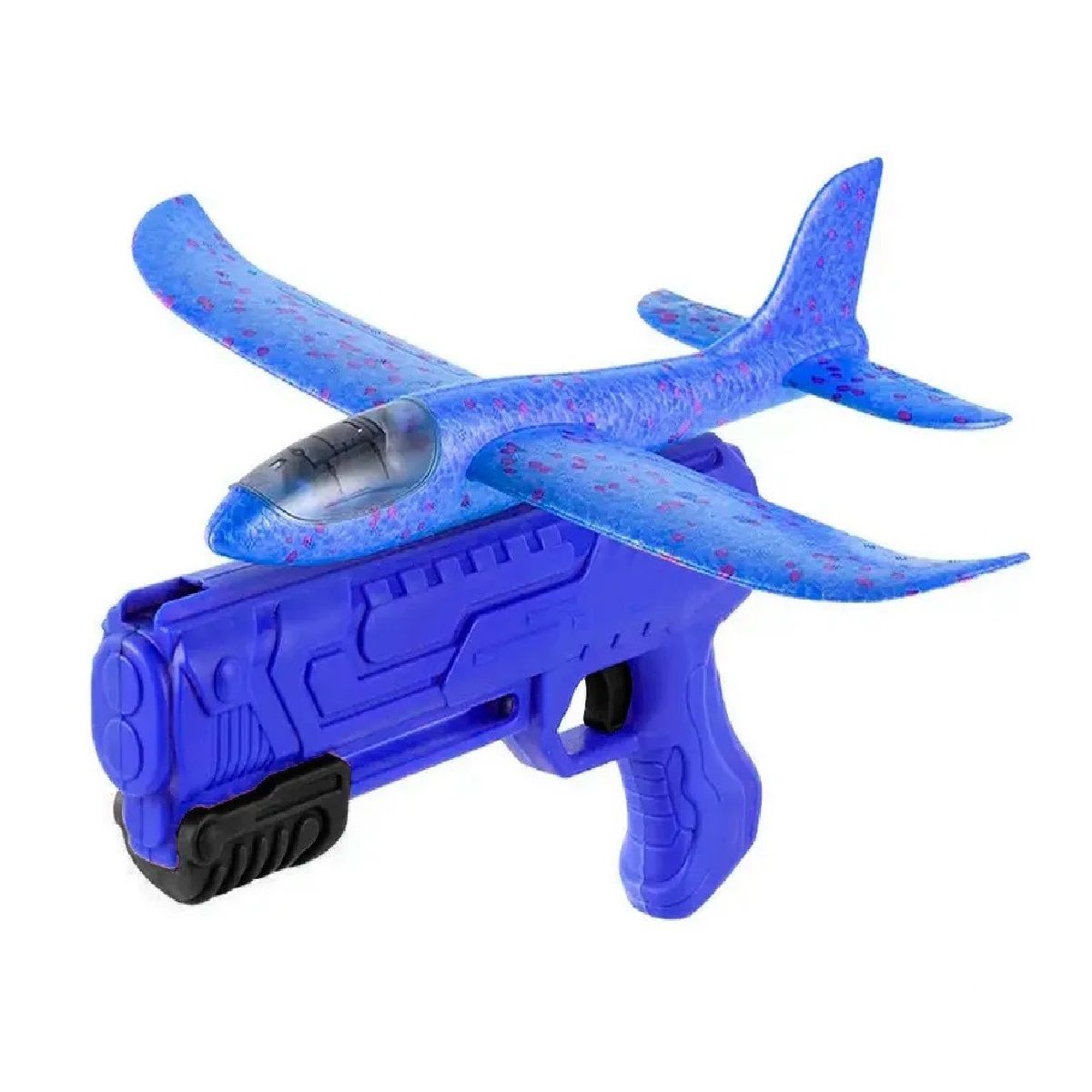 GENERICO - Pistola Lanza Avión De Espuma Para Niños