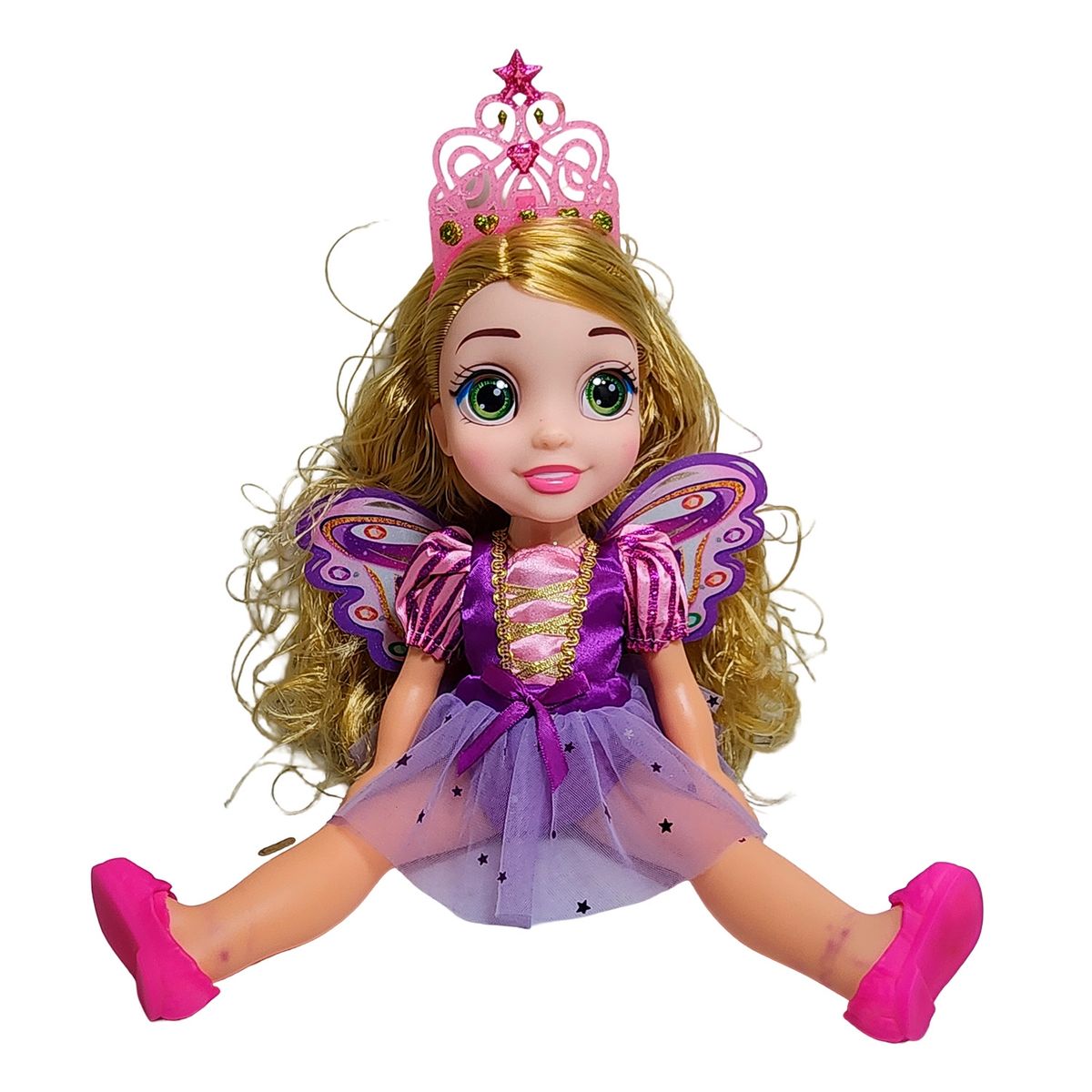 GENERICO - Muñeca Hada Fashion Accesorios Juguete Interactivo Niñas