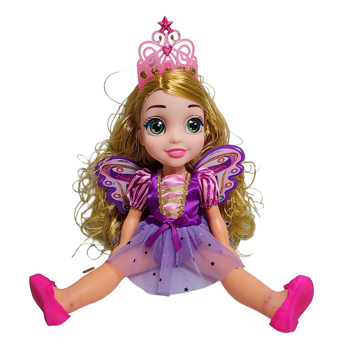 GENERICO - Muñeca Hada Fashion Accesorios Juguete Interactivo Niñas