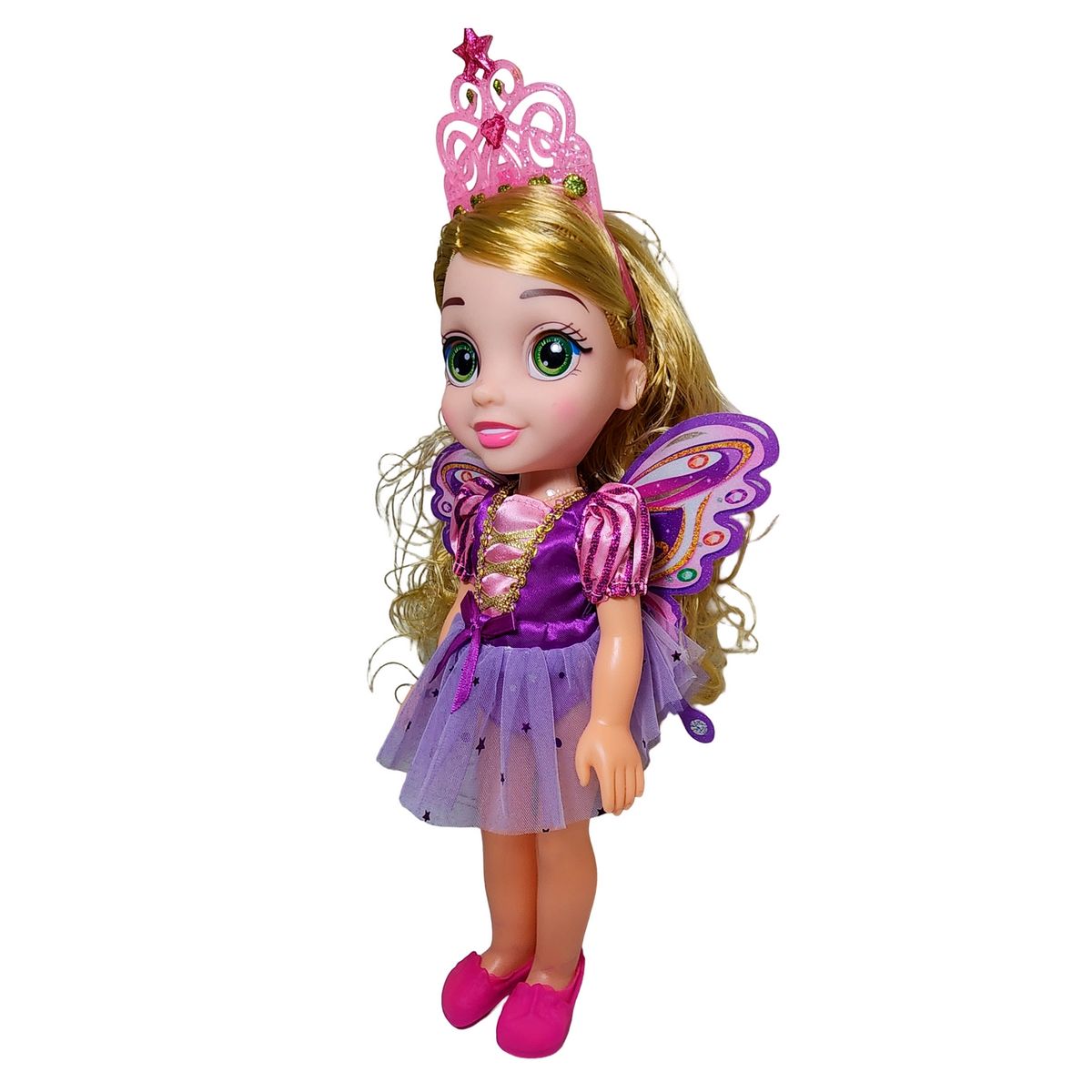 GENERICO - Muñeca Hada Fashion Accesorios Juguete Interactivo Niñas