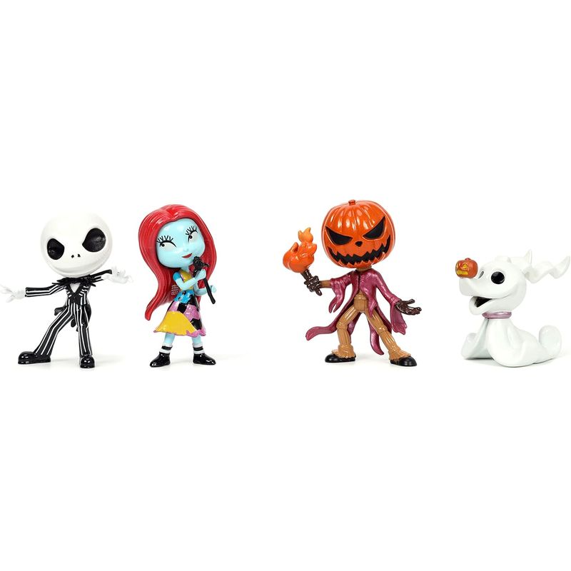 JADA TOYS - Figuras de colección Disney Nightmare Before Christmas 4-Pack 25” Die-cast
