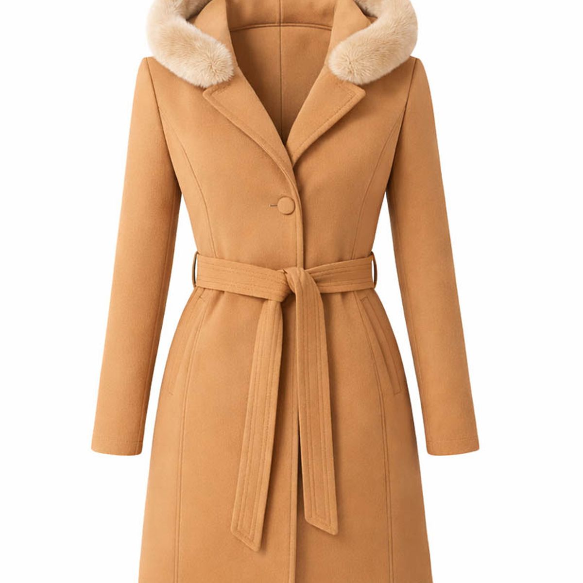 MODA EN CIRCUITO - Chaqueta o Gaban para Mujer en Paño