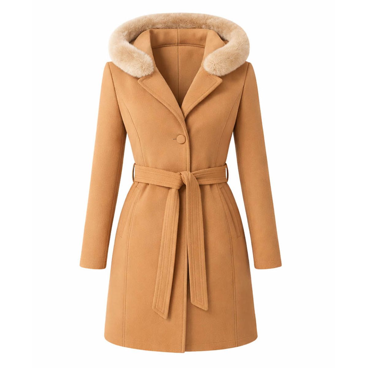 MODA EN CIRCUITO - Chaqueta o Gaban para Mujer en Paño