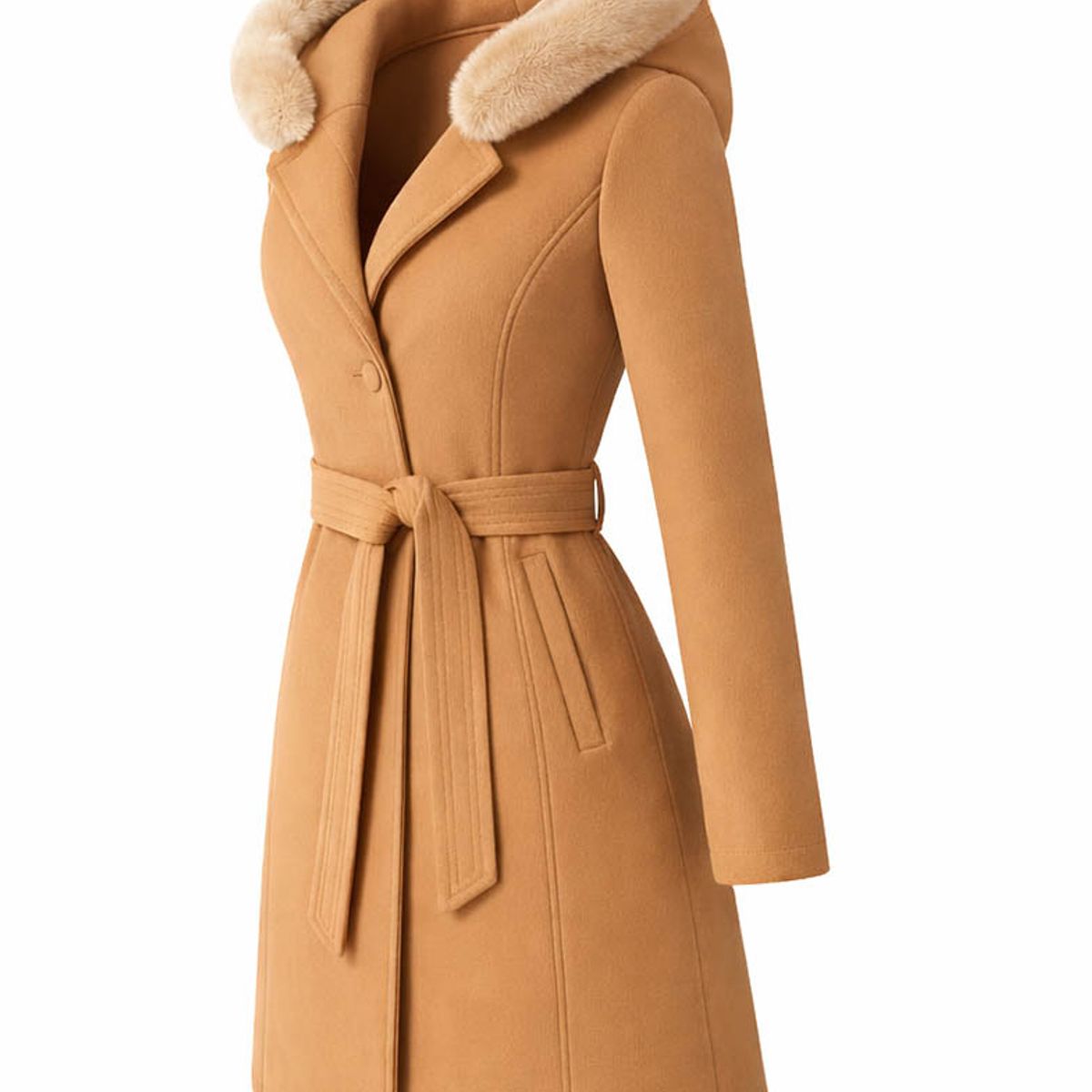 MODA EN CIRCUITO - Chaqueta o Gaban para Mujer en Paño