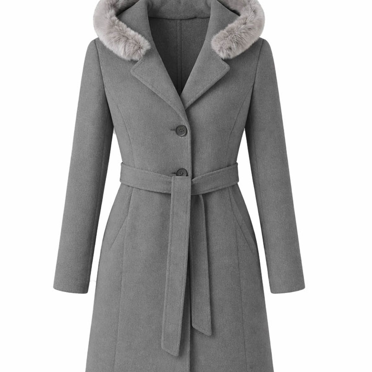 MODA EN CIRCUITO - Chaqueta o Gaban para Mujer en Paño