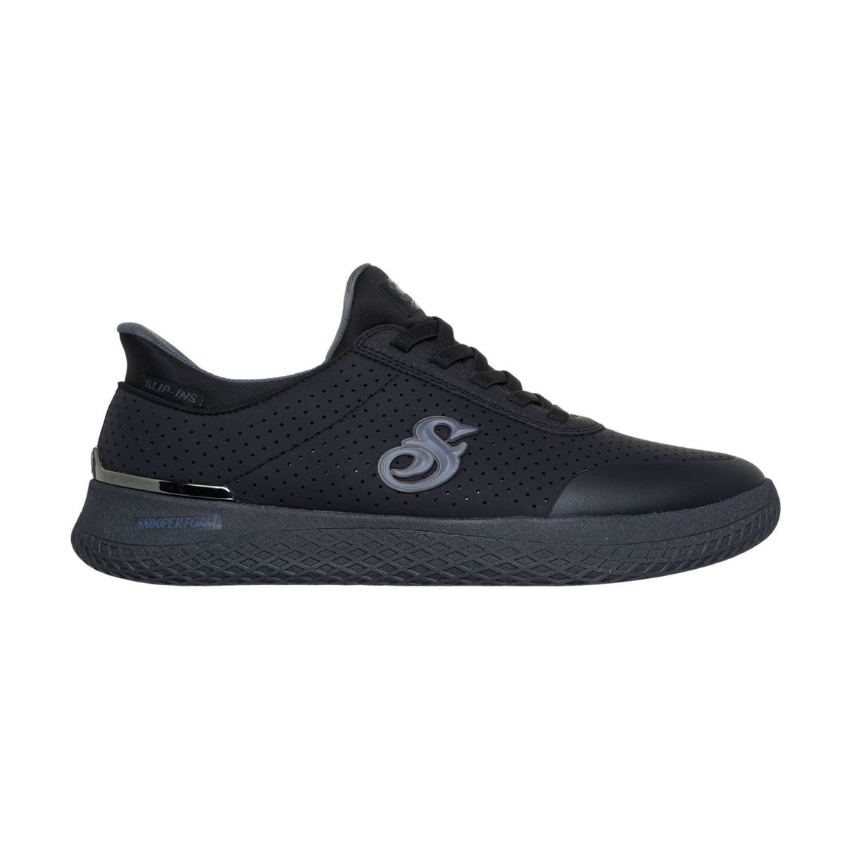 SKECHERS - Tenis Skechers Hombre Snoop Dogg Vibez Slip-ins Negro