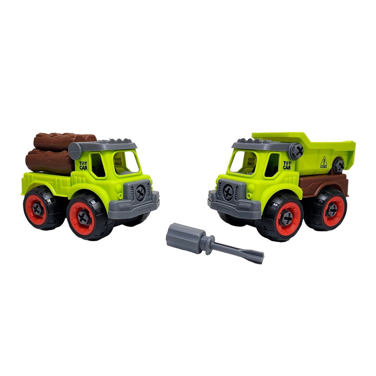 GENERICO - Carro Transporte Juguete Armable Interactivo Didactico X 2un