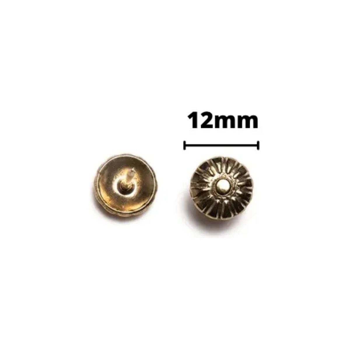 GENERICO - Estoperol Margarita Chinche 12mm Caja X250un Tapicería