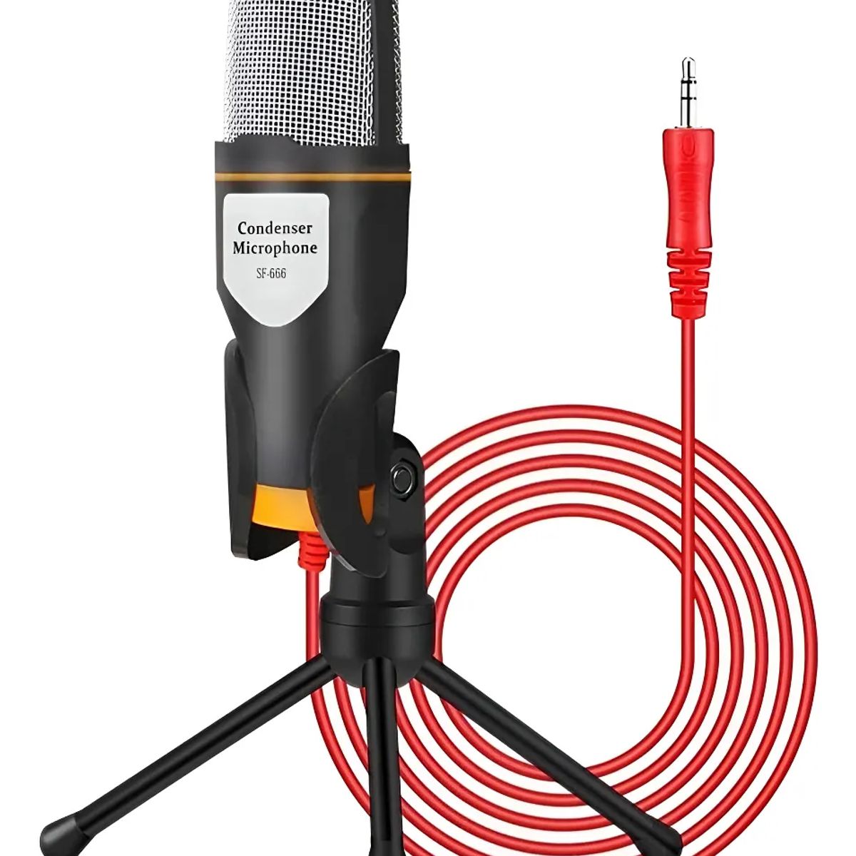 OEM - Micrófono Inalámbrico Solapa tipo Lighting Elimina Ruido Color Negro