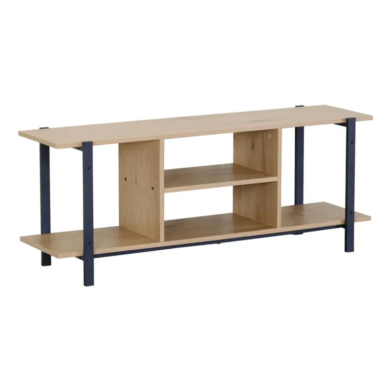 GENERICO - Mesa Para Tv Industrial Dos Niveles 55 Pulgadas Refaurelio