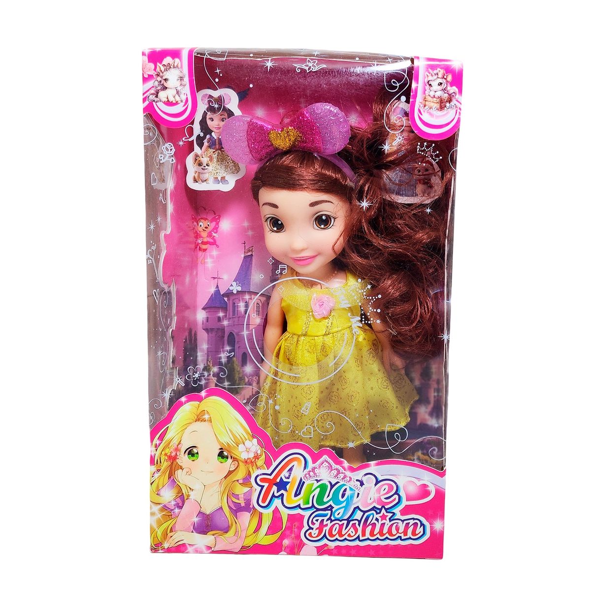 GENERICO - Muñeca Princesa Con Moño Juguete Interactivo