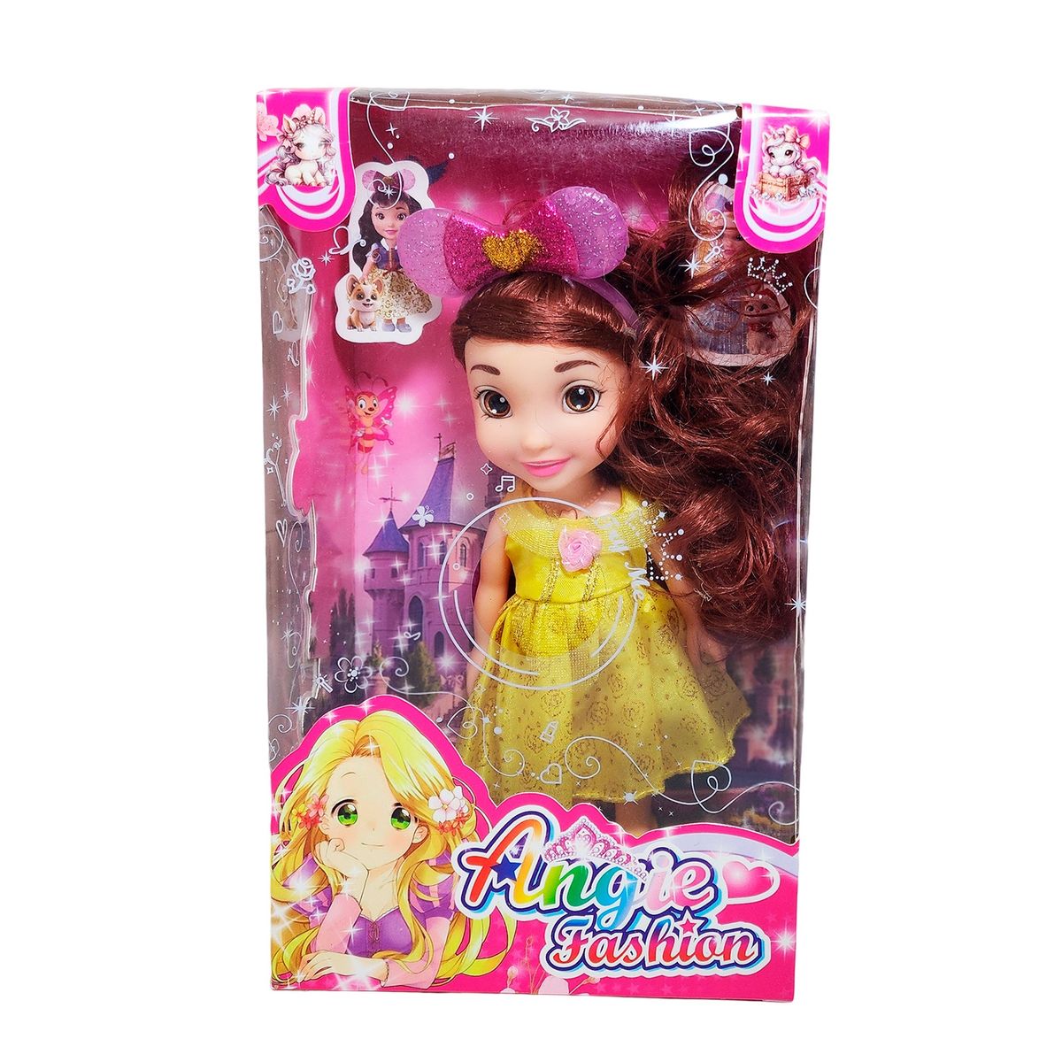 GENERICO - Muñeca Princesa Con Moño Juguete Interactivo