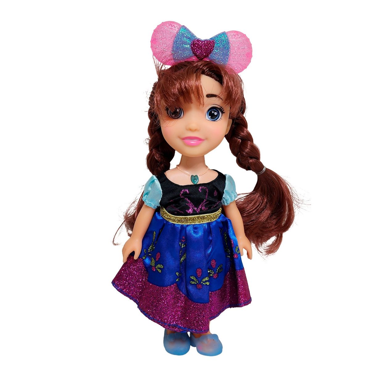 GENERICO - Muñeca Princesa Con Moño Juguete Interactivo