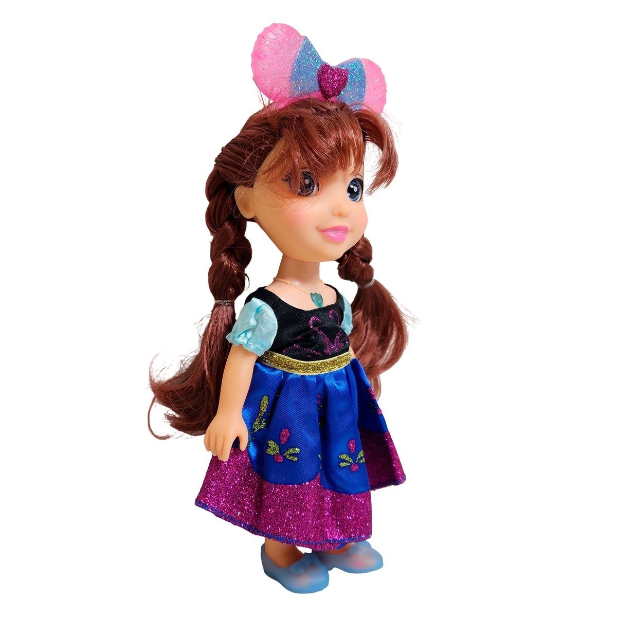 GENERICO - Muñeca Princesa Con Moño Juguete Interactivo