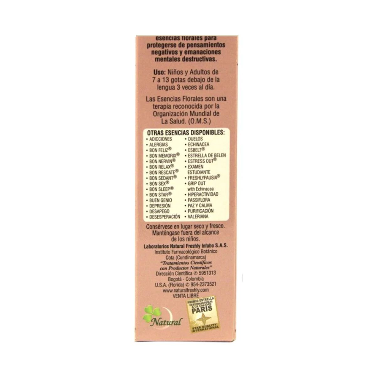 NATURAL FRESHLY - SUPLEMENTO CON VITAMINAS Y MINERALES X 25ML ANSIEPAZ