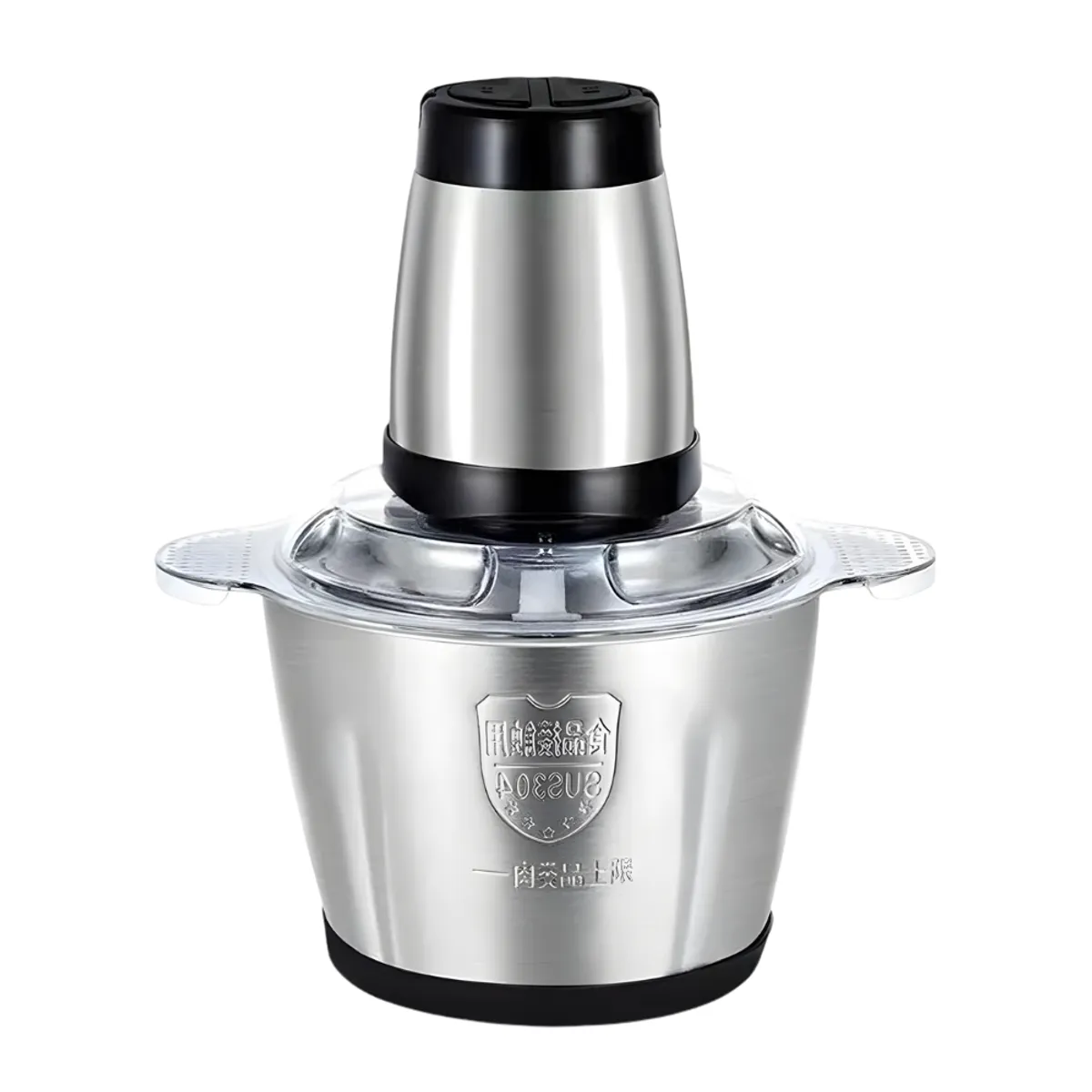 GENERICO - Picadora electrica procesadora de alimentos multifuncional 2lts