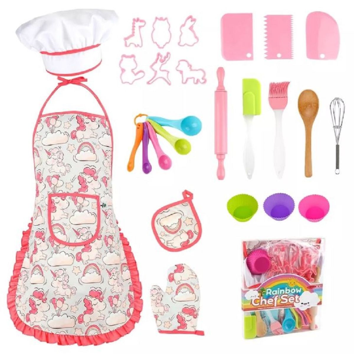 CHINA GLAZE - Juego Pasteleria Reposteria Niños