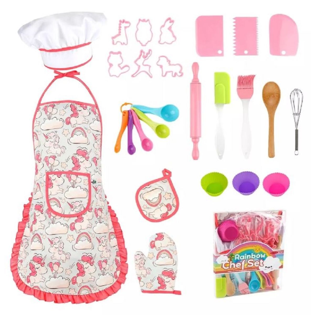 CHINA GLAZE - Juego Pasteleria Reposteria Niños