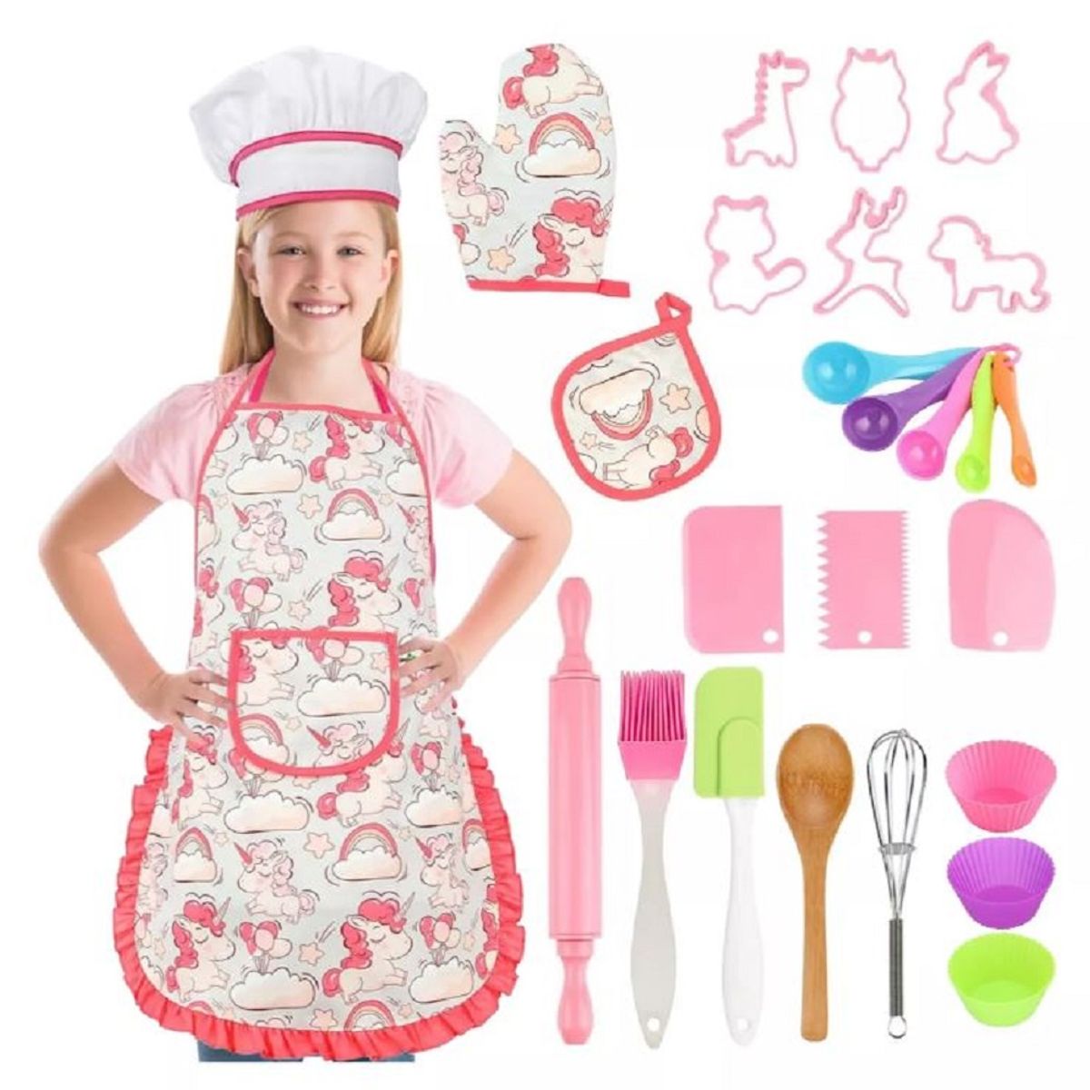 CHINA GLAZE - Juego Pasteleria Reposteria Niños