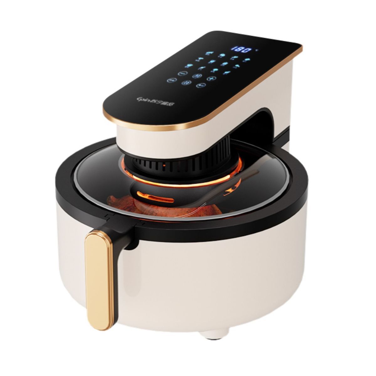 NOBELSOUND - Olla Electrica Freidora De Aire Tactil Inteligente 4.5 Litros