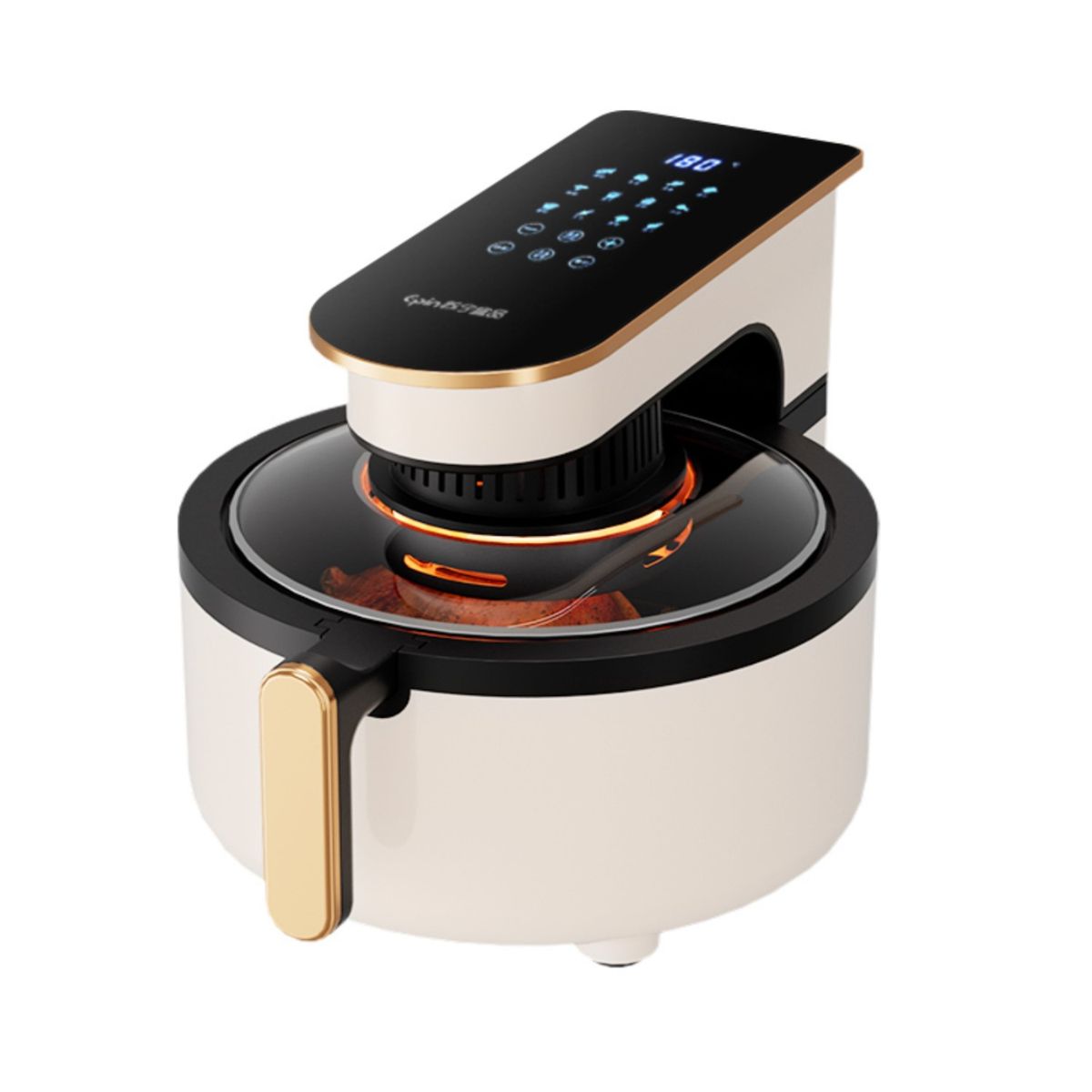 NOBELSOUND - Olla Electrica Freidora De Aire Tactil Inteligente 4.5 Litros