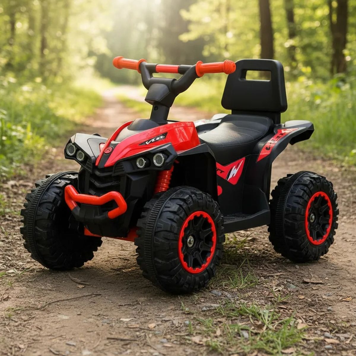 KIDSHOP - Cuatrimoto Eléctrica Para Niños 6v KB007-RJ