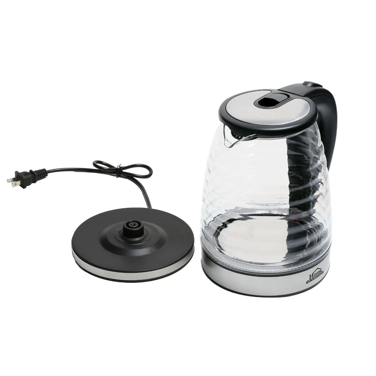 HOME ELEMENTS - Jarra Hervidora De Agua Tetera De Vidrio 2 Litros
