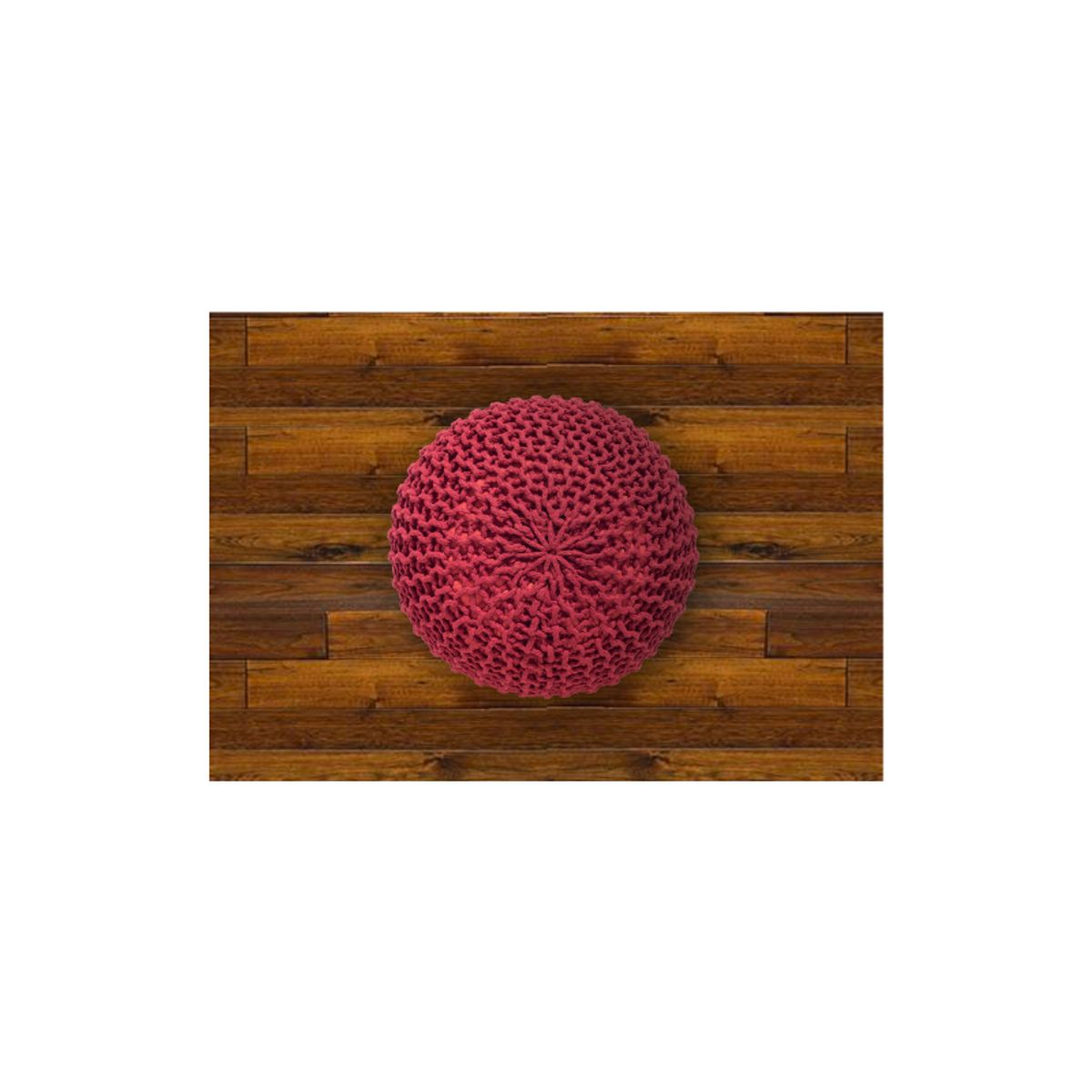 GENERICO - PUFF DORY ROJO 30 X 40