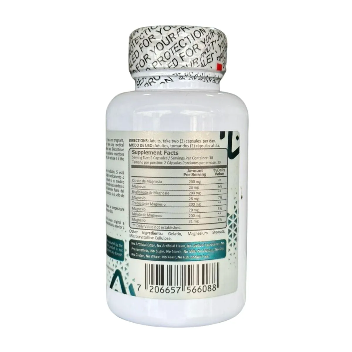 GLOBAL NUTRITION - Magnesio Complex 60 Capsulas Magpro