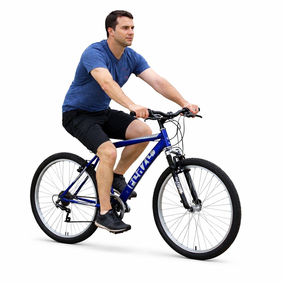 SFORZO - Bicicleta Hombre Rin 26 En Aluminio 18 Cambios Suspensión