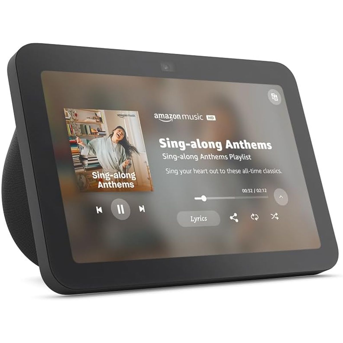AMAZON - Amazon Echo Show 8 - Audio espacial - Hub de Smart Home y Alexa Negro