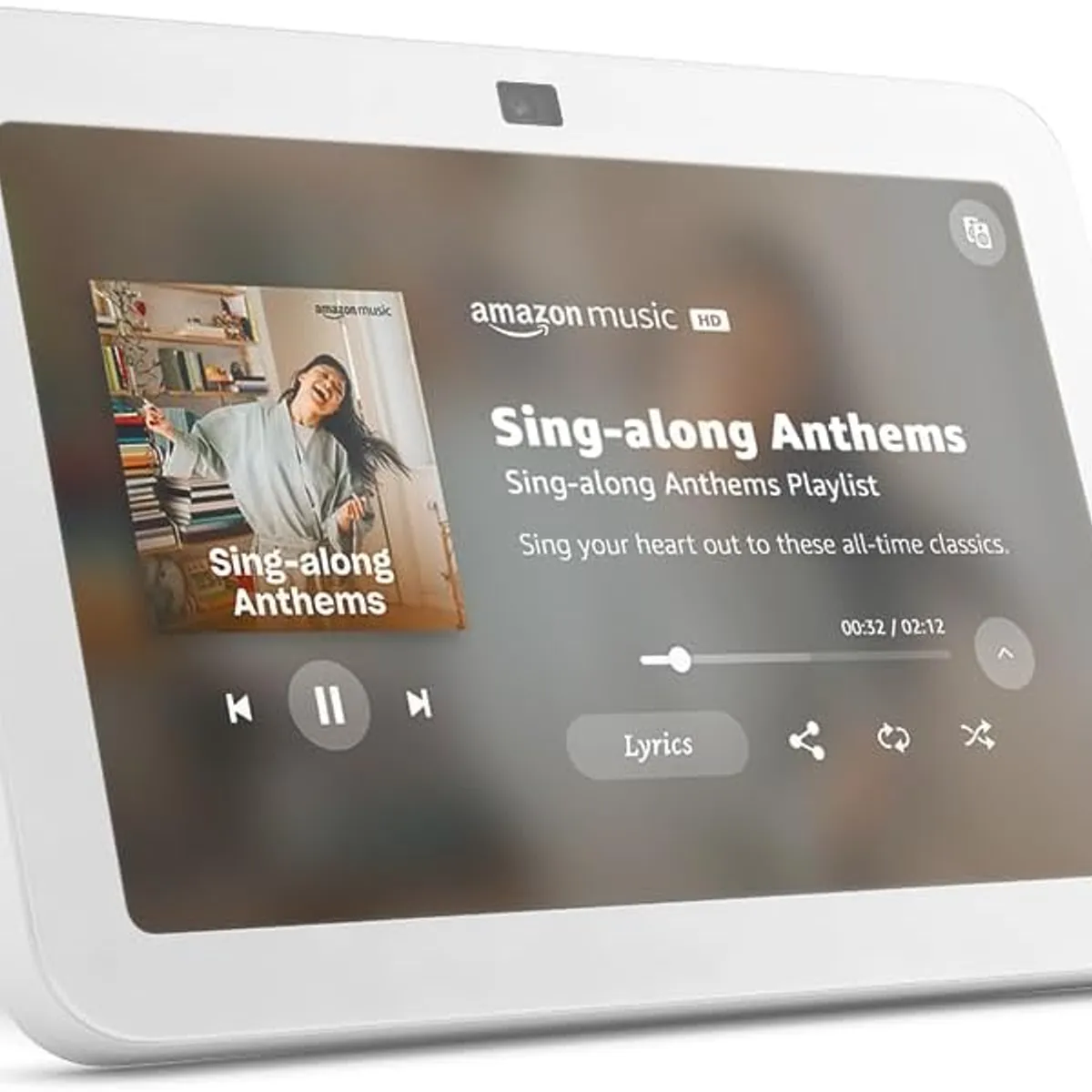 AMAZON - Amazon Echo Show 8 - Audio espacial - Hub de Smart Home y Alexa Blanco