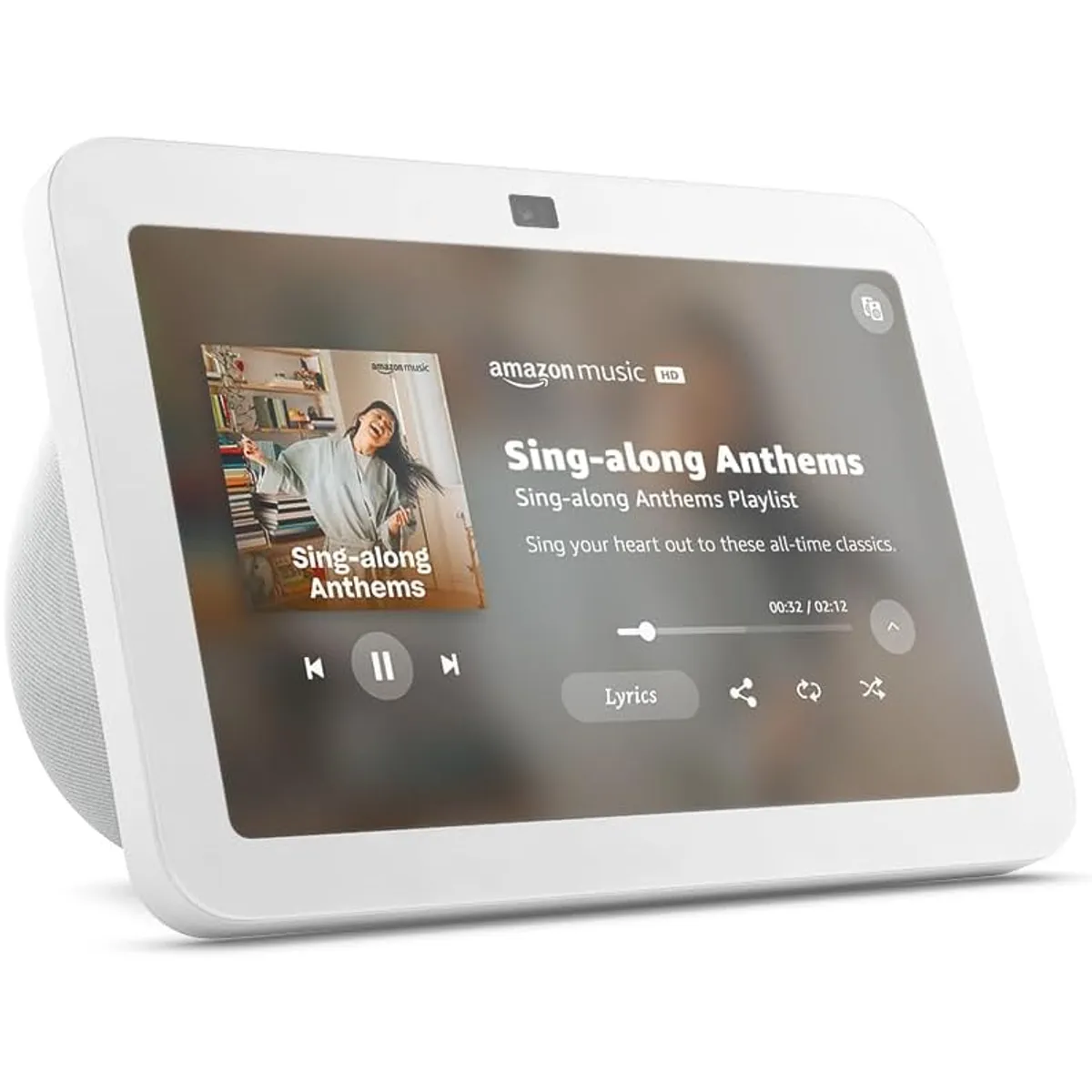 AMAZON - Amazon Echo Show 8 - Audio espacial - Hub de Smart Home y Alexa Blanco