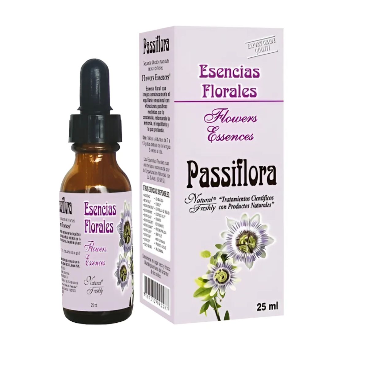 NATURAL FRESHLY - ALIMENTO CON MEZCLA DE HIERBAS DE PASIFLORA X 25 ML./ PASSIFLORA